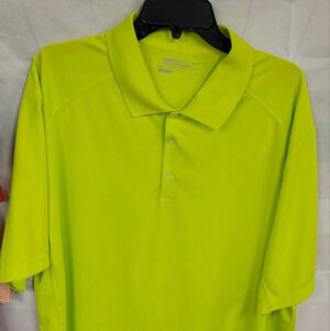 Nike Golf Tour Performance Dri Fit XXL Green Polo Style Shirt